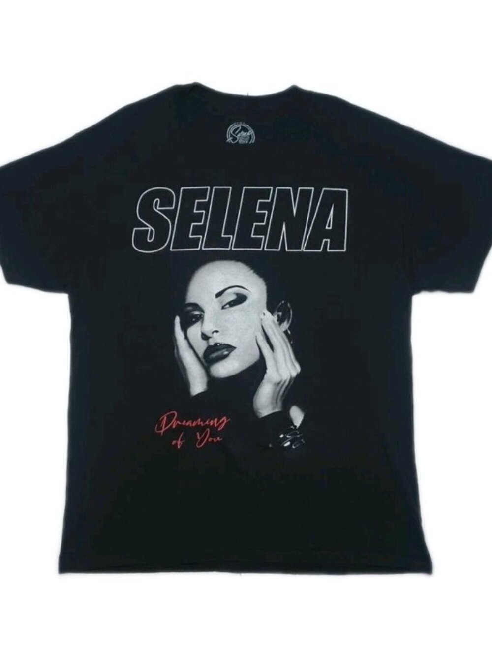 Selena Quintanilla Dreaming of You US Tour T-Shirt Double Sided Large Black